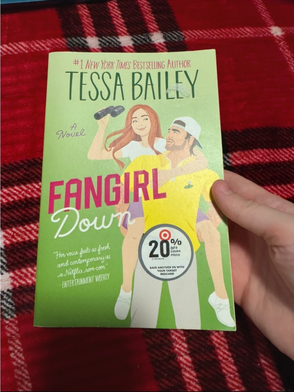 Tessa Bailey, Fangirl Down, Fiction, Paperback